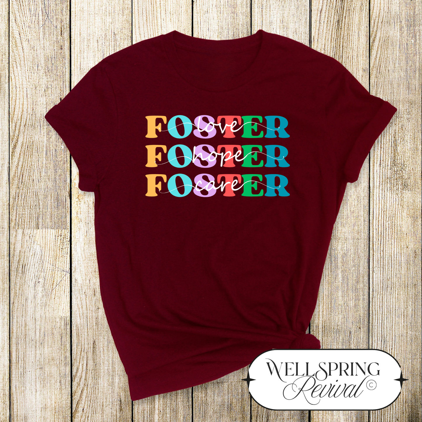FOSTER: Love, Hope, Care | XS-4X