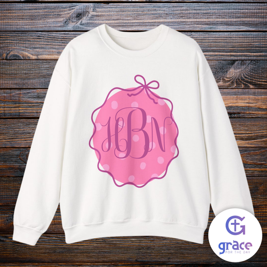 Personalized Pink Dot Monogram | S-3X
