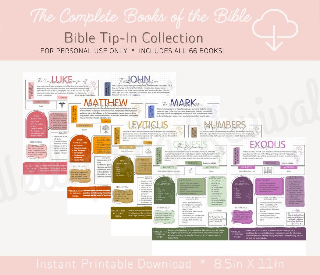 The Complete Books of the Bible Collection (TIP-IN)