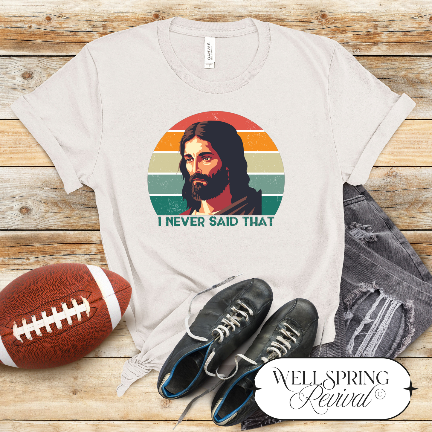“I Never Said That” Retro Jesus | XS-2X