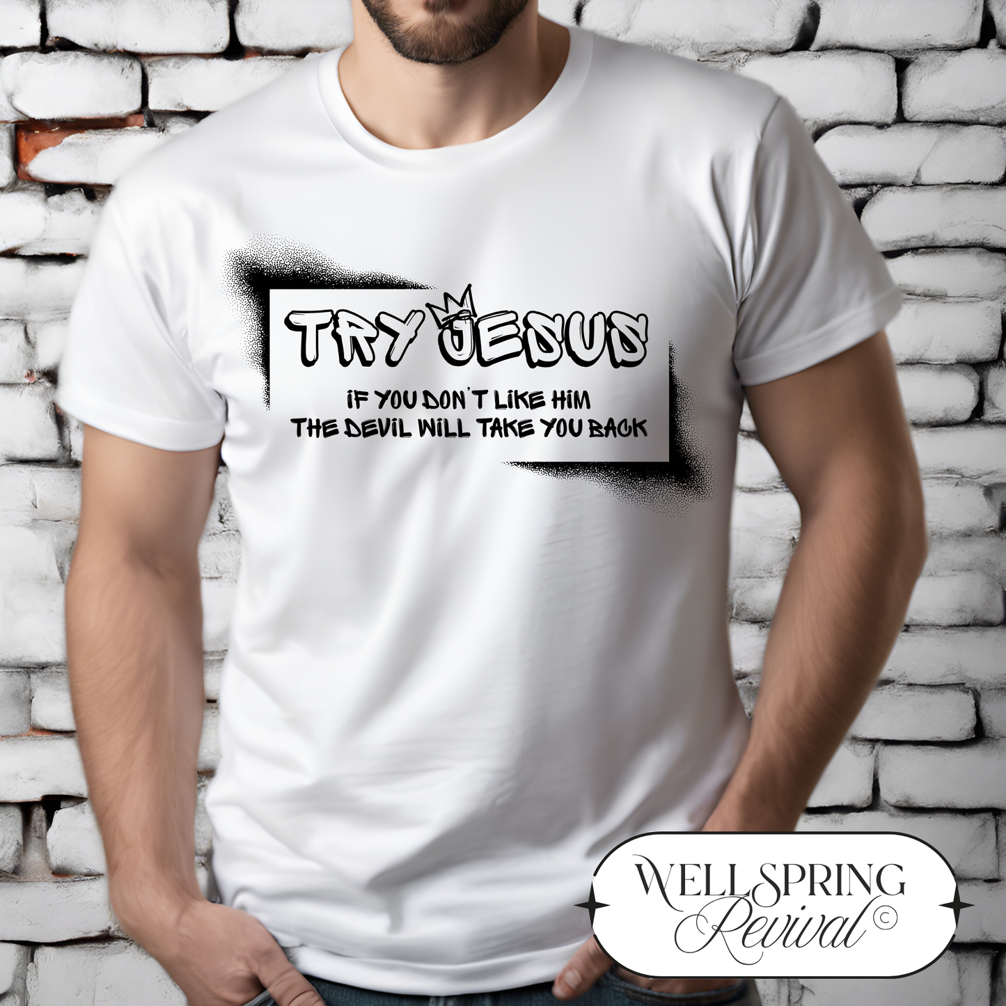 Try Jesus Graphic | XS-3X